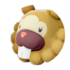 Icono de Bidoof hembra variocolor en Leyendas Pokémon: Arceus