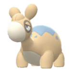 Imagen de Numel variocolor macho en Pokémon Diamante Brillante y Pokémon Perla Reluciente