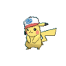 Pikachu con gorra