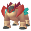 Imagen de Terrakion variocolor en Leyendas Pokémon: Z-A