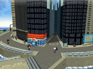 La protagonista en una ciudad nueva, llamada Ciudad Porcelana en la versión Beta del juego.
