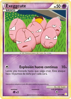 Carta de Exeggcute