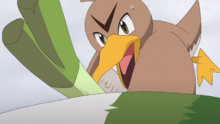 Farfetch’d de Goh usando tajo umbrío.