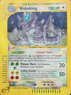 Carta de Nidoking