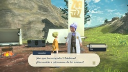Informe de los Pokémon capturados al profesor Lavender.