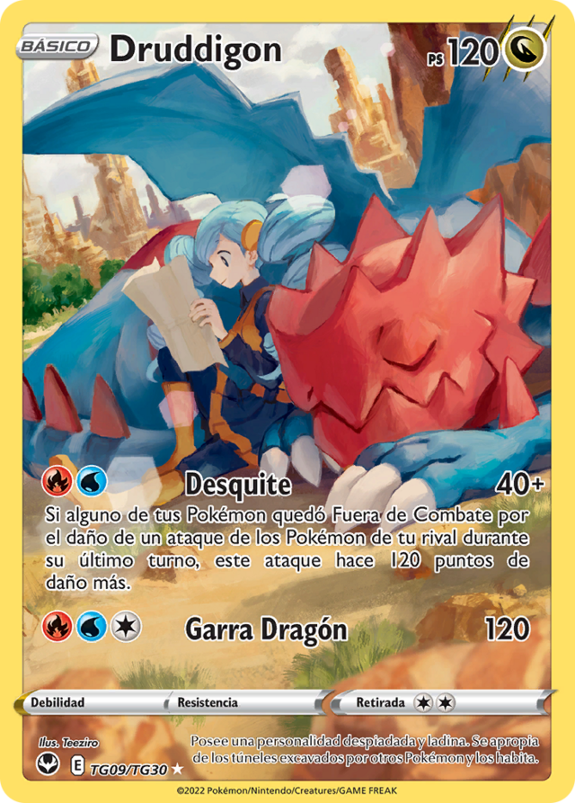 Archivo:Druddigon (Tempestad Plateada TCG).png - WikiDex, la ...