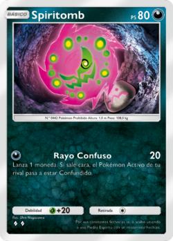 Carta de Spiritomb