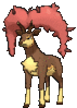 Imagen de Sawsbuck otoño en Pokémon X, Pokémon Y, Pokémon Rubí Omega, Pokémon Zafiro Alfa, Pokémon Sol, Pokémon Luna, Pokémon Ultrasol y Pokémon Ultraluna