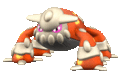 Imagen de Heatran en Pokémon Escarlata y Pokémon Púrpura