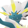 Icono de Mega-Zeraora variocolor en Leyendas Pokémon: Z-A