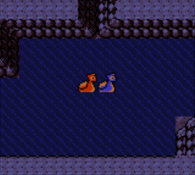 Lapras en la Cueva Unión en la Segunda generación.