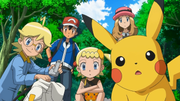 EP823 Ash, Serena, Lem y Clem.png