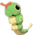 Imagen de Caterpie en Pokémon Espada y Pokémon Escudo