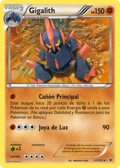 Carta de Gigalith