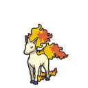 Icono de Rapidash en Pokémon Diamante Brillante y Perla Reluciente