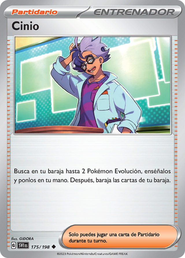 Cinio (TCG) - WikiDex, la enciclopedia Pokémon