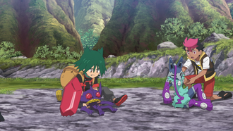 ...afectando a Mega-Sableye gracias a Piel Helada convirtiéndolo en un movimiento de tipo Hielo.