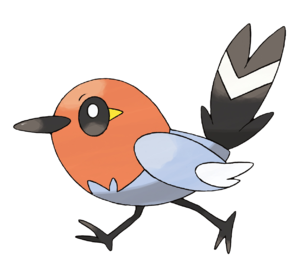 Ilustración de Fletchling