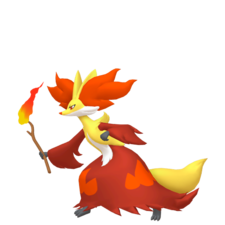Delphox macho
