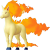 Imagen de Rapidash en Pokémon: Let's Go, Pikachu! y Pokémon: Let's Go, Eevee!