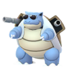 Blastoise con gafas de sol