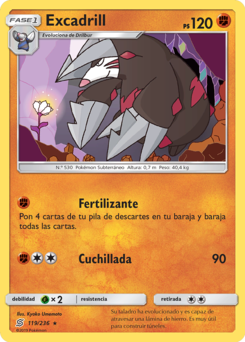 Carta de Excadrill