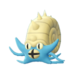 Imagen de Omastar en Pokémon: Let's Go, Pikachu! y Pokémon: Let's Go, Eevee!