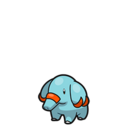 Icono de Phanpy en Pokémon Diamante Brillante y Perla Reluciente