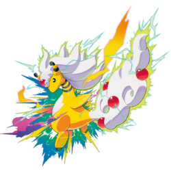 Ilustración de Mega-Ampharos