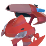 Icono de Genesect hidroROM variocolor en Leyendas Pokémon: Z-A