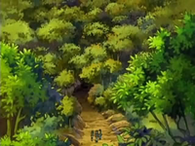 Bosque Vetusto en el anime