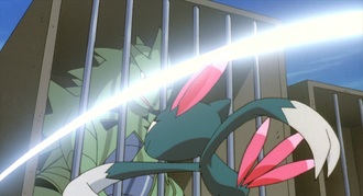 Sneasel usando cuchillada.