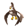 Imagen de Staravia variocolor macho en Pokémon Diamante Brillante y Pokémon Perla Reluciente
