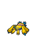 Icono de Galvantula en Pokémon Escarlata y Púrpura