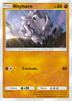 Carta de Rhyhorn
