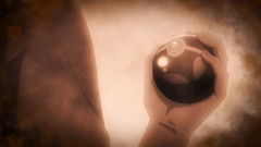 Padre de Ult con la Ocaso Bola/Ocaso Ball de Dragonite.