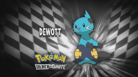 Dewott en el segmento "¿Quién es ese Pokémon?/¿Cuál es este Pokémon?"