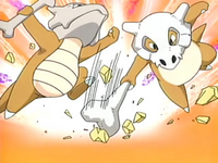 Cubone y Marowak con Hueso grueso.