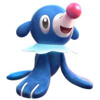 Popplio en Pokkén Tournament DX.