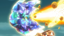 Glimmora de Ságita usando teraexplosión.