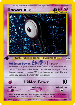 Carta de Unown A