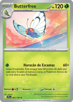 Carta de Butterfree