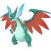 Imagen de Mega-Charizard X variocolor en Leyendas Pokémon: Z-A