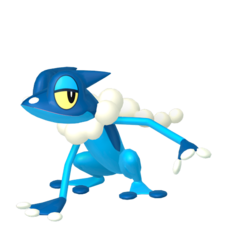 Frogadier macho