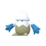 Imagen de Snover variocolor macho en Pokémon Diamante Brillante y Pokémon Perla Reluciente