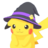 Pikachu (Halloween) morado
