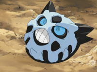 ...haciendo que Glalie caiga debilitado también.