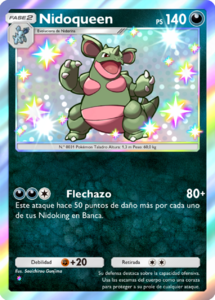 ポケモンカードゲーム Nidoqueen Nidoqueen (Genes Formidables TCG Pocket) - WikiDex, la