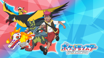 Eyecatcher de Rod, Capi, Kilowattrel, Skeledirge y Mega-Lucario.