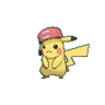 Pikachu con gorra